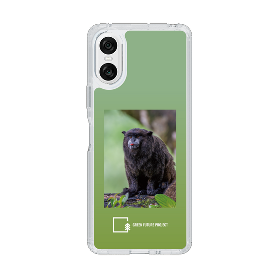 Slim Protection Case［ Green Future Project - Black-mantled Tamarin ］