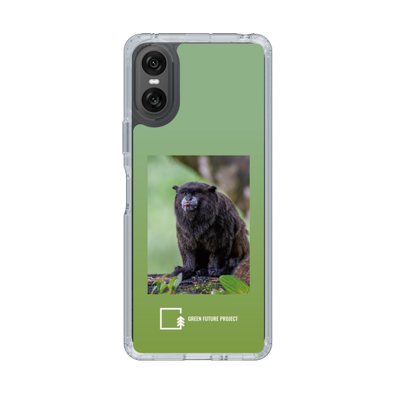 Slim Protection Case［ Green Future Project - Black-mantled Tamarin ］