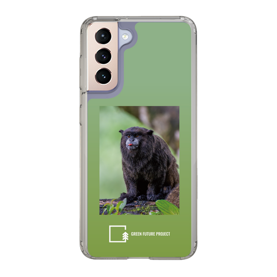 Slim Protection Case［ Green Future Project - Black-mantled Tamarin ］