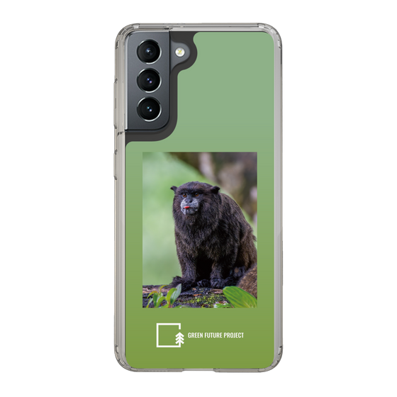 Slim Protection Case［ Green Future Project - Black-mantled Tamarin ］