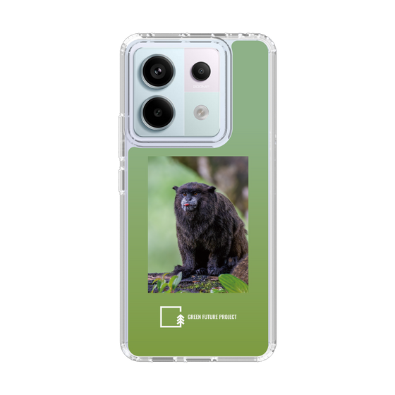 Slim Protection Case［ Green Future Project - Black-mantled Tamarin ］