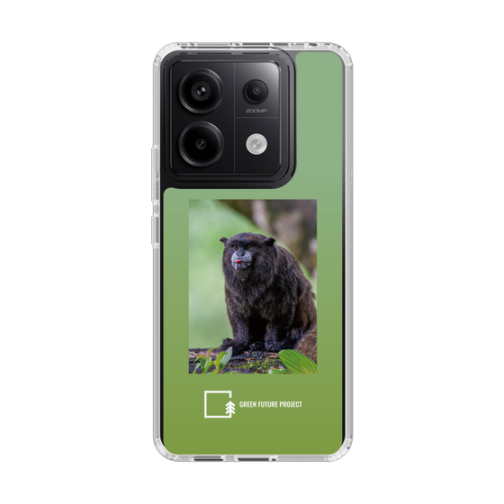 Slim Protection Case［ Green Future Project - Black-mantled Tamarin ］