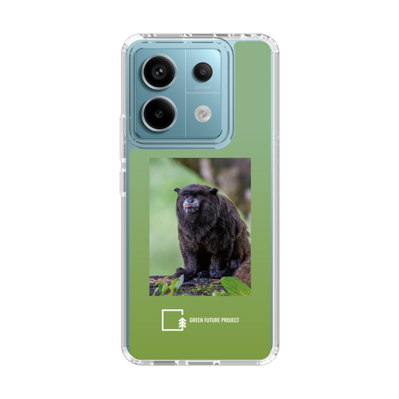 Slim Protection Case［ Green Future Project - Black-mantled Tamarin ］