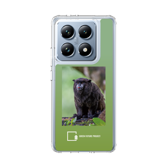 Slim Protection Case［ Green Future Project - Black-mantled Tamarin ］