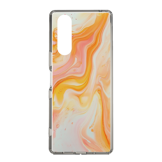Slim Protection Case［ Color Rain - Original - Tangerine Mist ］
