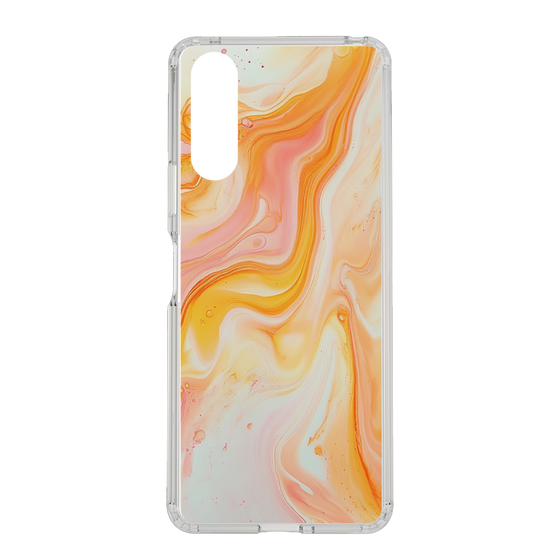 Slim Protection Case［ Color Rain - Original - Tangerine Mist ］