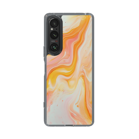 Slim Protection Case［ Color Rain - Original - Tangerine Mist ］