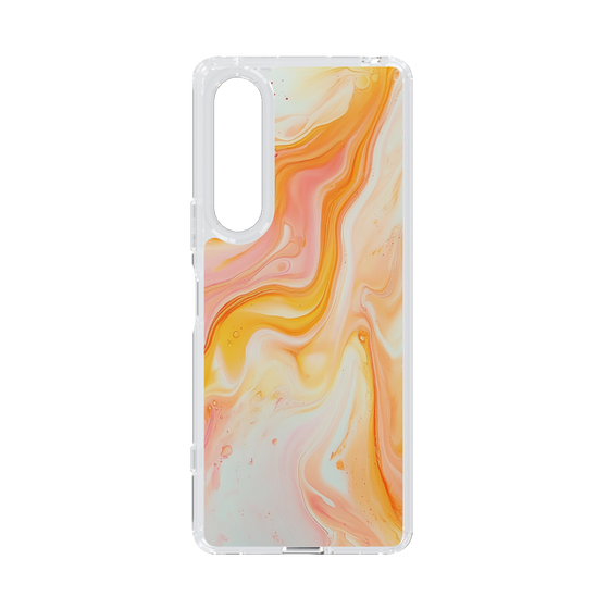 Slim Protection Case［ Color Rain - Original - Tangerine Mist ］
