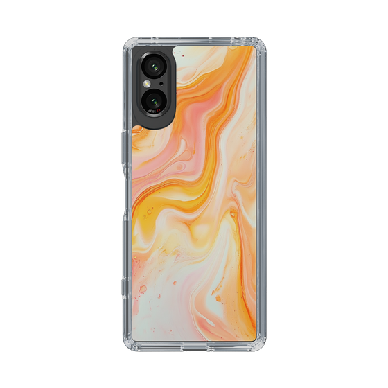 Slim Protection Case［ Color Rain - Original - Tangerine Mist ］