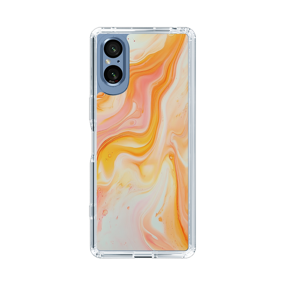 Slim Protection Case［ Color Rain - Original - Tangerine Mist ］