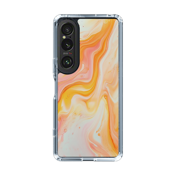Slim Protection Case［ Color Rain - Original - Tangerine Mist ］
