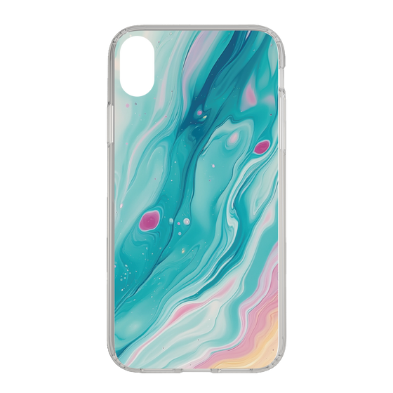 Slim Protection Case［ Color Rain - Original - Serene Wave ］