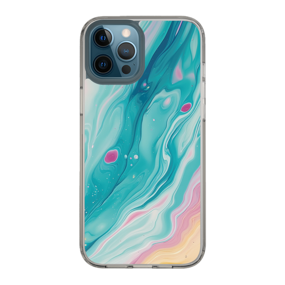Slim Protection Case［ Color Rain - Original - Serene Wave ］