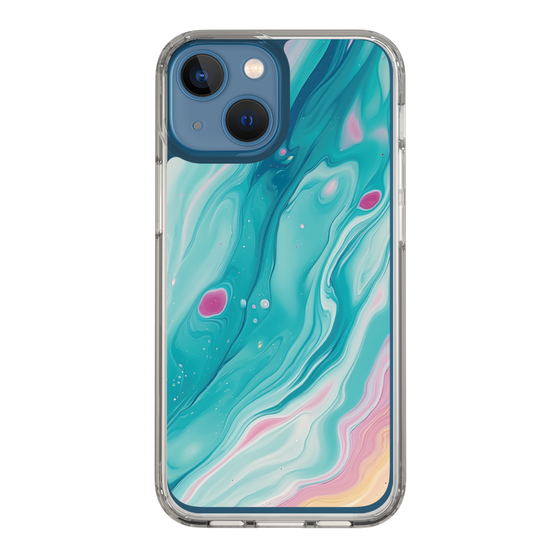 Slim Protection Case［ Color Rain - Original - Serene Wave ］