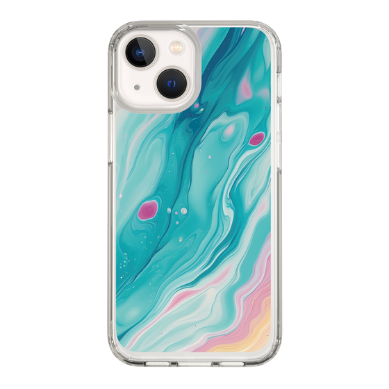 Slim Protection Case［ Color Rain - Original - Serene Wave ］