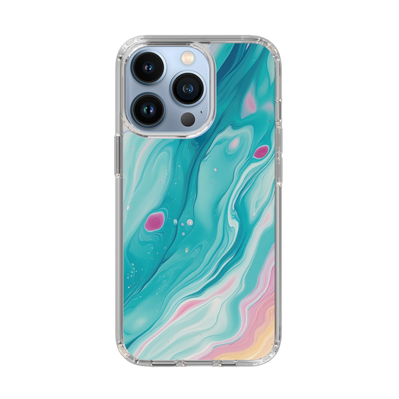 Slim Protection Case［ Color Rain - Original - Serene Wave ］