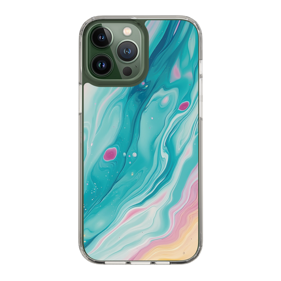 Slim Protection Case［ Color Rain - Original - Serene Wave ］