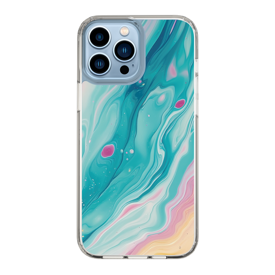 Slim Protection Case［ Color Rain - Original - Serene Wave ］