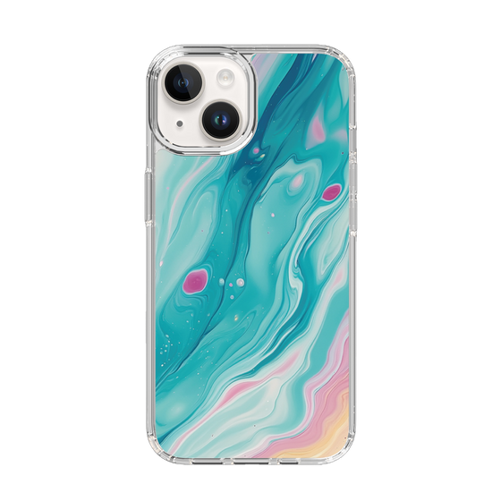 Slim Protection Case［ Color Rain - Original - Serene Wave ］