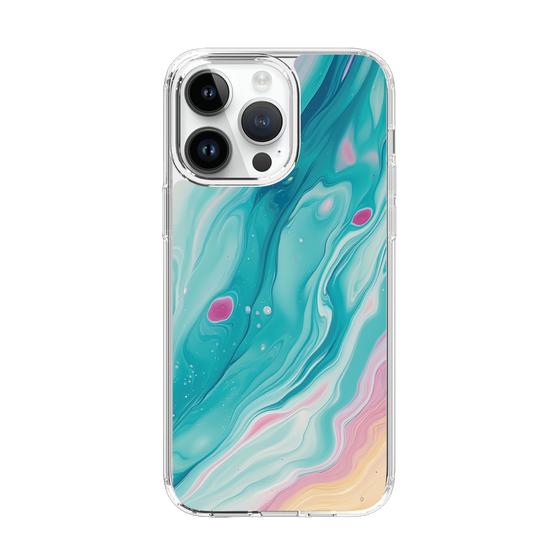 Slim Protection Case［ Color Rain - Original - Serene Wave ］
