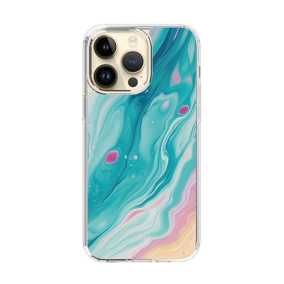 Slim Protection Case［ Color Rain - Original - Serene Wave ］