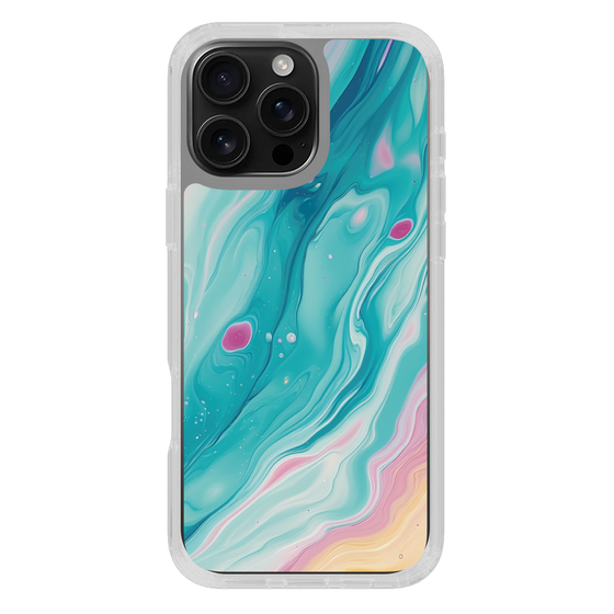 Slim Protection Case［ Color Rain - Original - Serene Wave ］