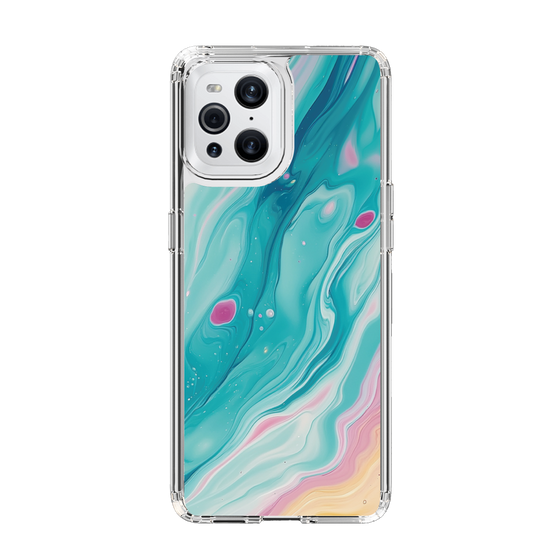 Slim Protection Case［ Color Rain - Original - Serene Wave ］
