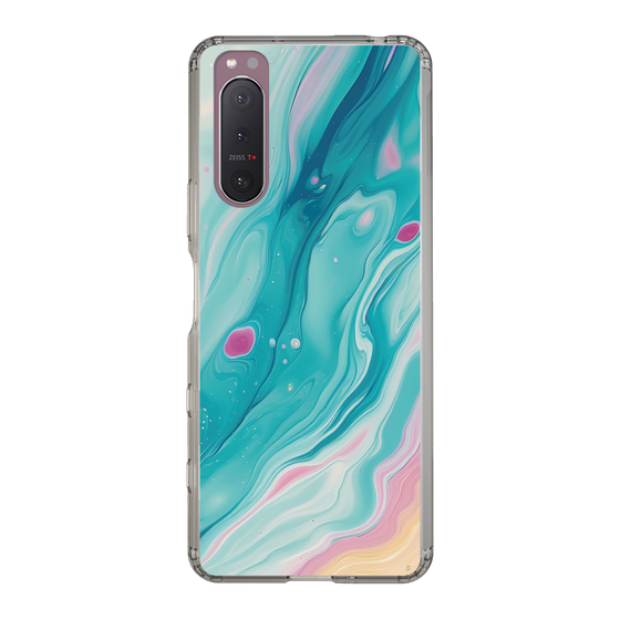 Slim Protection Case［ Color Rain - Original - Serene Wave ］