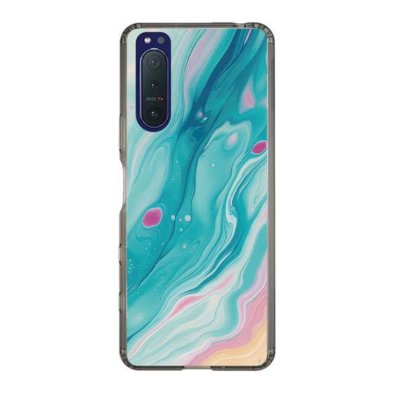 Slim Protection Case［ Color Rain - Original - Serene Wave ］