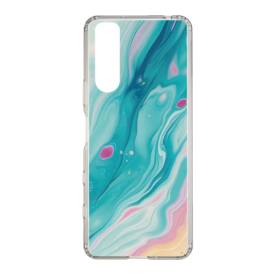 Slim Protection Case［ Color Rain - Original - Serene Wave ］
