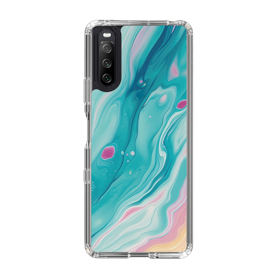 Slim Protection Case［ Color Rain - Original - Serene Wave ］