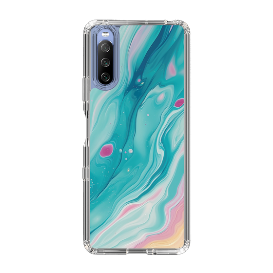 Slim Protection Case［ Color Rain - Original - Serene Wave ］