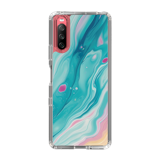 Slim Protection Case［ Color Rain - Original - Serene Wave ］