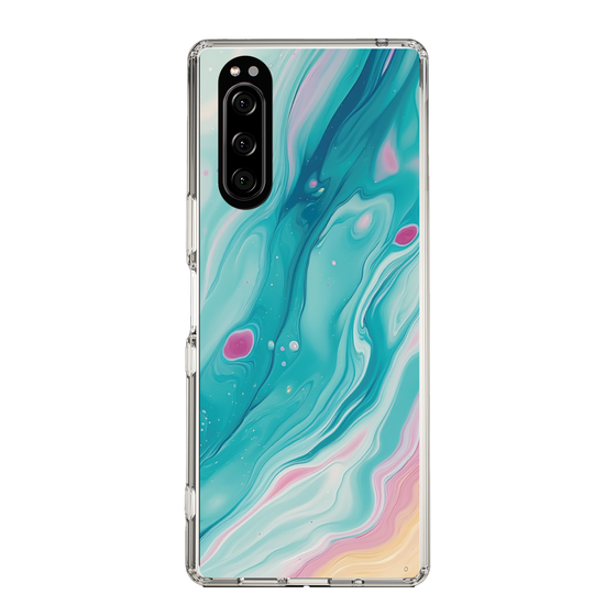 Slim Protection Case［ Color Rain - Original - Serene Wave ］