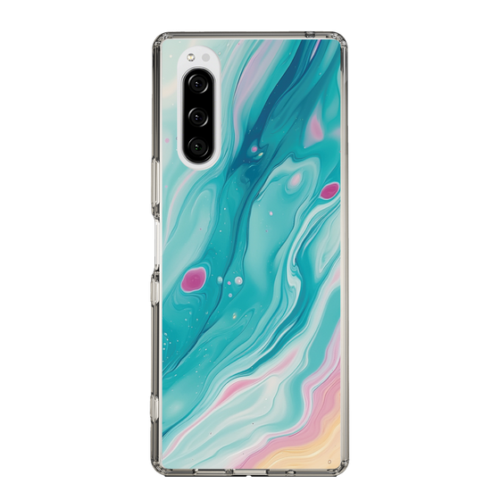 Slim Protection Case［ Color Rain - Original - Serene Wave ］