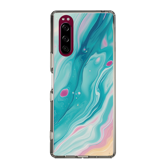 Slim Protection Case［ Color Rain - Original - Serene Wave ］