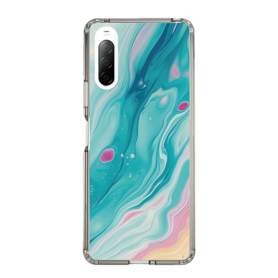 Slim Protection Case［ Color Rain - Original - Serene Wave ］