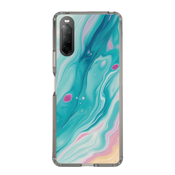 Slim Protection Case［ Color Rain - Original - Serene Wave ］
