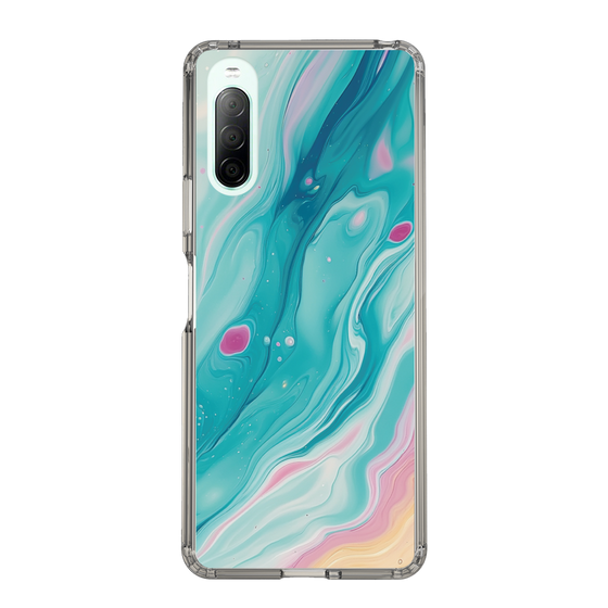 Slim Protection Case［ Color Rain - Original - Serene Wave ］