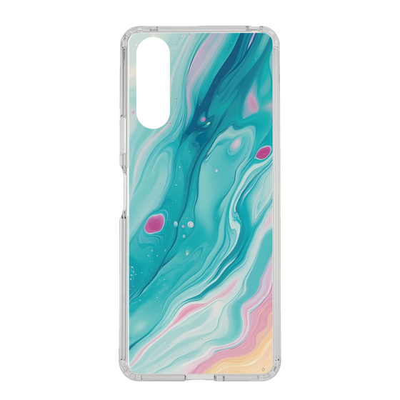 Slim Protection Case［ Color Rain - Original - Serene Wave ］