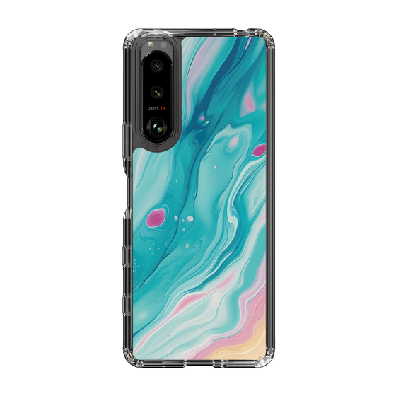 Slim Protection Case［ Color Rain - Original - Serene Wave ］