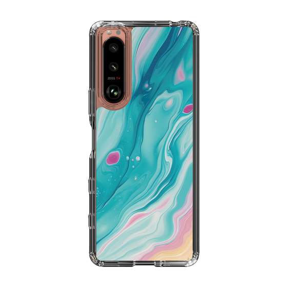 Slim Protection Case［ Color Rain - Original - Serene Wave ］