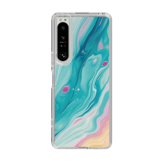 Slim Protection Case［ Color Rain - Original - Serene Wave ］
