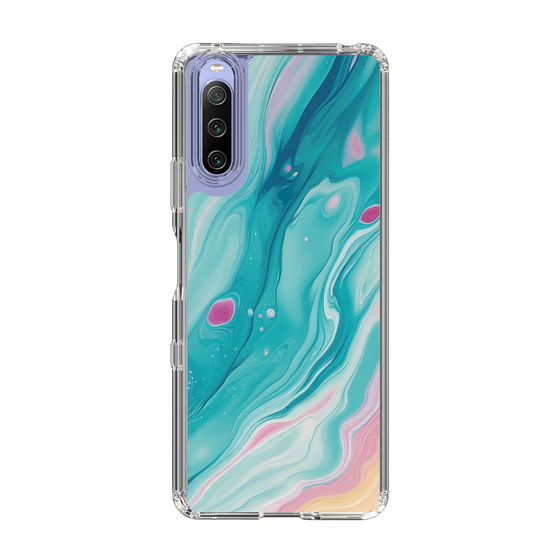 Slim Protection Case［ Color Rain - Original - Serene Wave ］