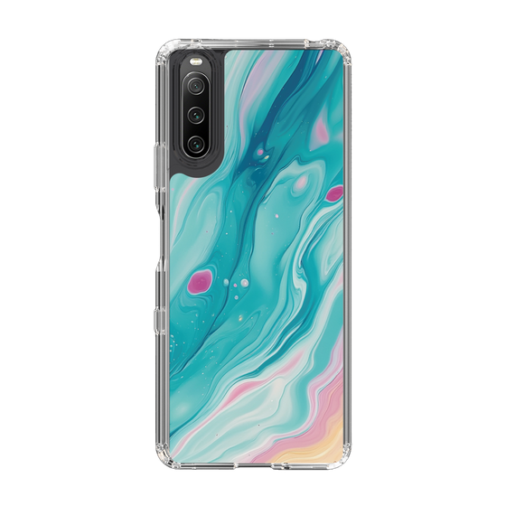 Slim Protection Case［ Color Rain - Original - Serene Wave ］