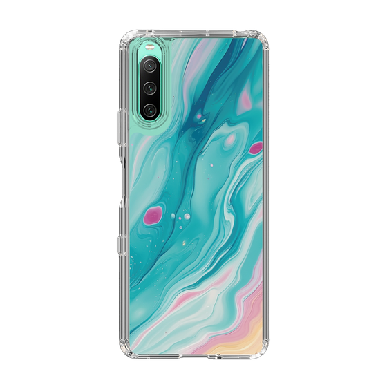 Slim Protection Case［ Color Rain - Original - Serene Wave ］