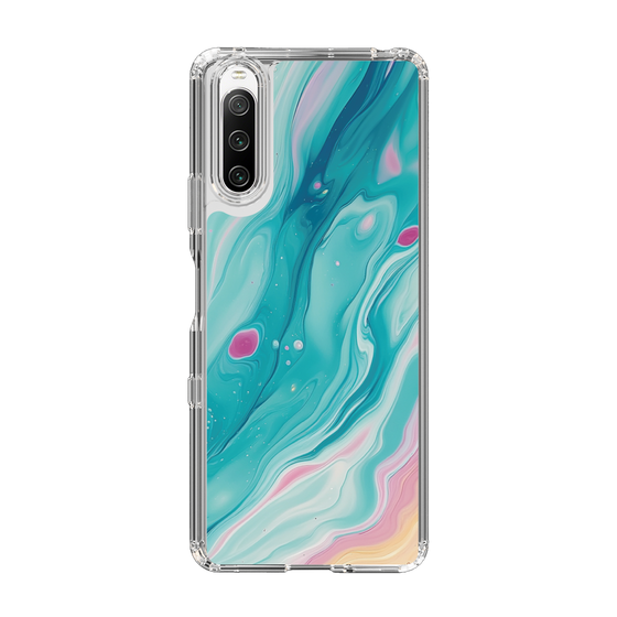 Slim Protection Case［ Color Rain - Original - Serene Wave ］