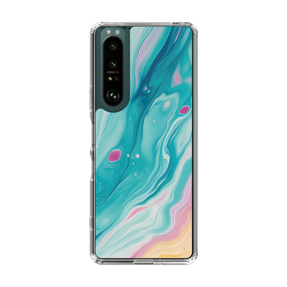 Slim Protection Case［ Color Rain - Original - Serene Wave ］