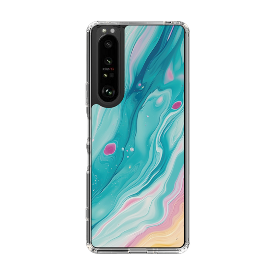 Slim Protection Case［ Color Rain - Original - Serene Wave ］