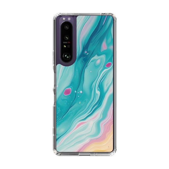 Slim Protection Case［ Color Rain - Original - Serene Wave ］